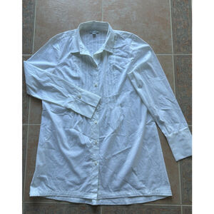 J. Jill White shirt collection Long sleeve Women size s‎